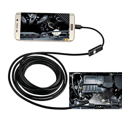 AN97 Waterproof Micro USB Endoscope Hard Tube Inspection Camera for Parts of OTG Function Android Mobile Phone, with 6 LEDs, Lens Diameter:8mm(Length: 10m) -  by PMC Jewellery | Online Shopping South Africa | PMC Jewellery | Buy Now Pay Later Mobicred