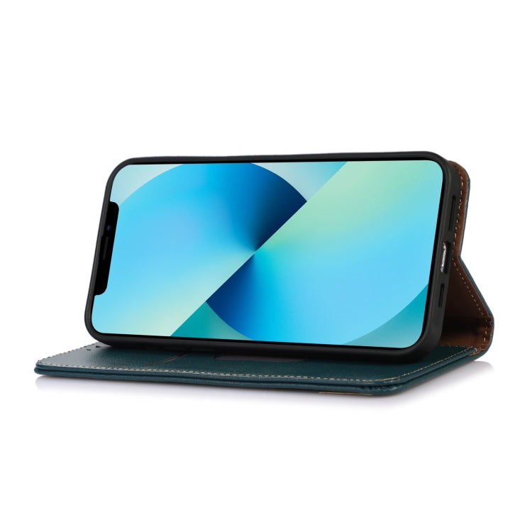 For Sony Xperia 1 VI KHAZNEH Nappa Top Layer Cowhide Leather Phone Case(Green) - Sony Cases by PMC TechLife | Online Shopping South Africa | PMC TechLife | Buy Now Pay Later Mobicred