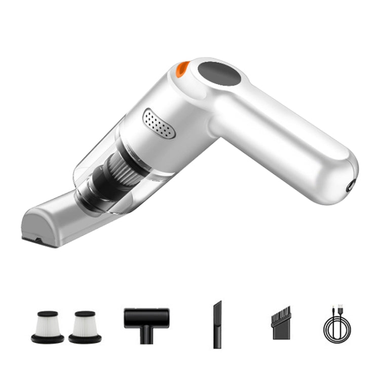 KBN-010 10000Pa Powerful Car Cordless Vacuum Cleaner Handheld Cleaning Tool, Spec:Premium Version(White) - free shipping - PMC TechLife - Order now!
