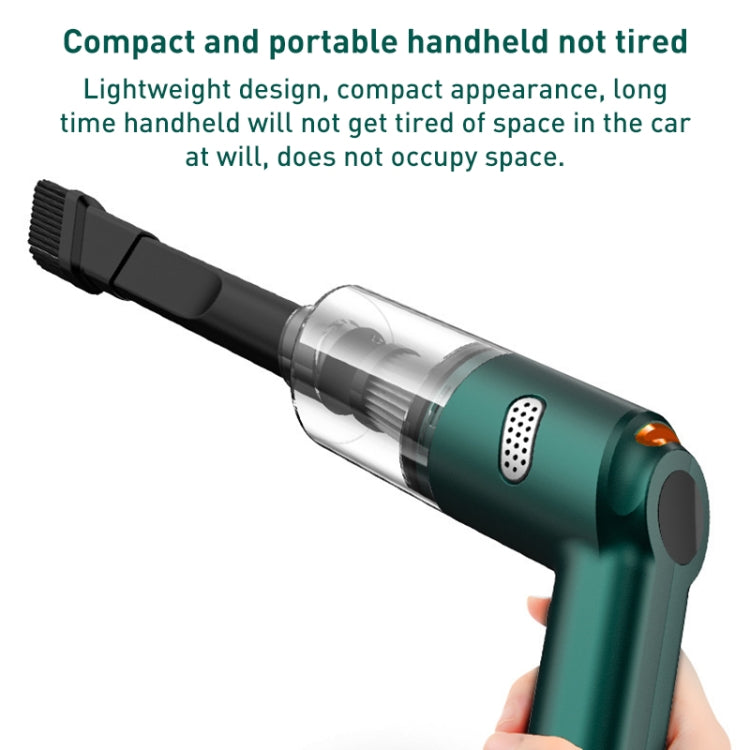 KBN-010 10000Pa Powerful Car Cordless Vacuum Cleaner Handheld Cleaning Tool, Spec:Deluxe Version(Black) - Vacuum Cleaner by PMC TechLife | Online Shopping South Africa | PMC TechLife | Buy Now Pay Later Mobicred