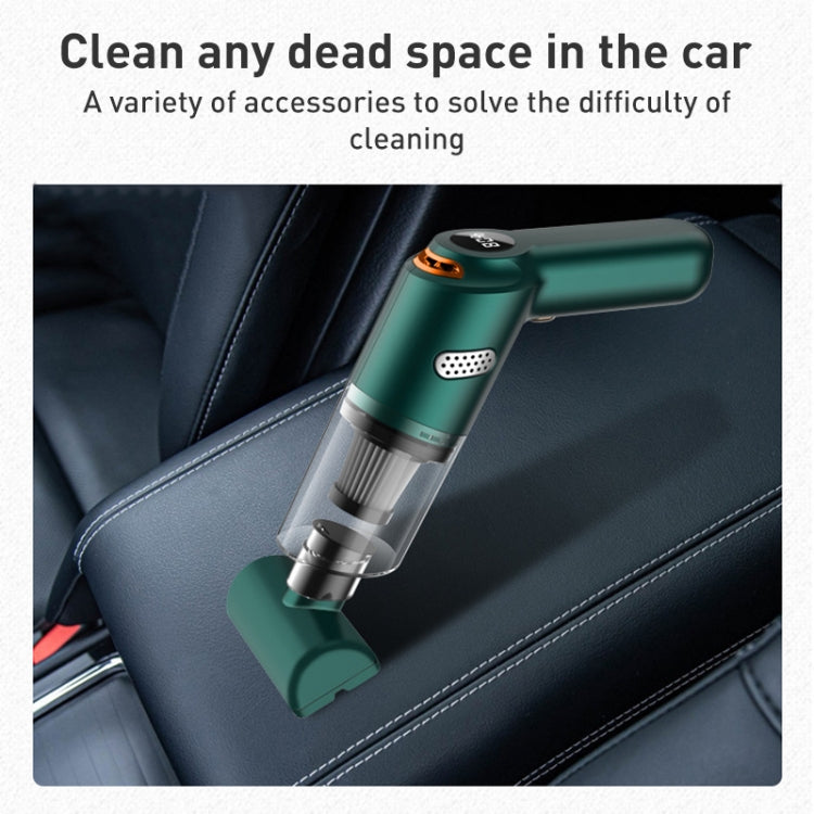 KBN-010 10000Pa Powerful Car Cordless Vacuum Cleaner Handheld Cleaning Tool, Spec:Deluxe Version(Black) - Vacuum Cleaner by PMC TechLife | Online Shopping South Africa | PMC TechLife | Buy Now Pay Later Mobicred