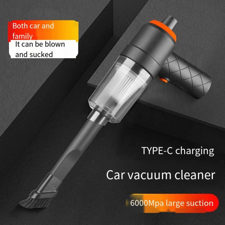 YT-M2037 6000Pa Dual Purpose Car Cordless Vacuum Cleaner(Black) - Vacuum Cleaner by PMC TechLife | Online Shopping South Africa | PMC TechLife | Buy Now Pay Later Mobicred