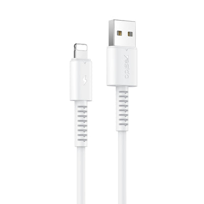 Yesido CA120L 2A USB to 8 Pin Fast Charging Data Cable, Length:1m - Normal Style Cable by Yesido | Online Shopping South Africa | PMC Jewellery | Buy Now Pay Later Mobicred