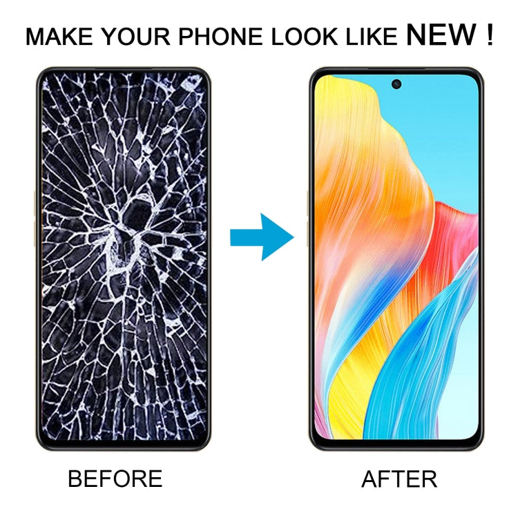 For OPPO A58 4G OEM LCD Screen With Digitizer Full Assembly - LCD Screen by PMC TechLife | Online Shopping South Africa | PMC TechLife | Buy Now Pay Later Mobicred