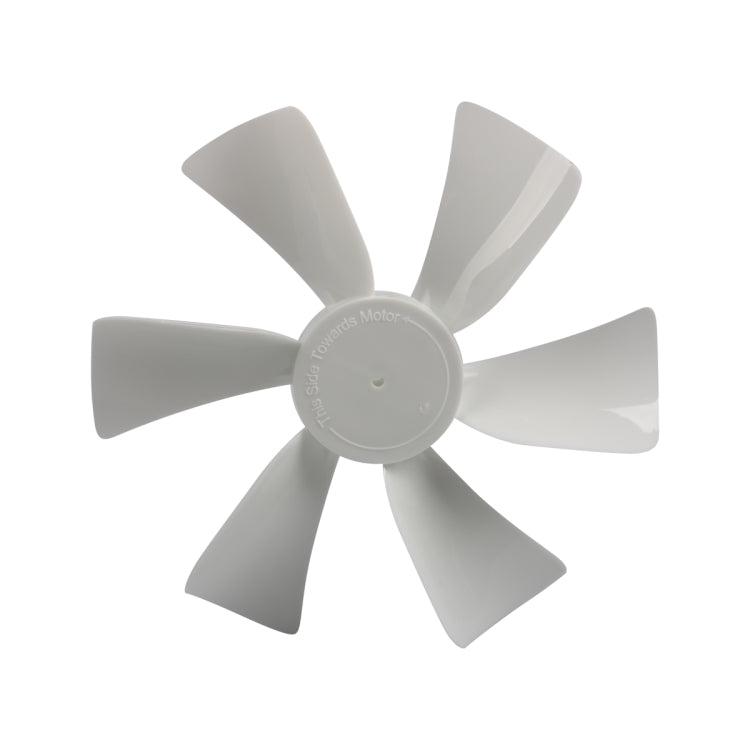 A8702 6 inch RV Skylight Vent D-hole Fan Blade(White) - Air Conditioning System by PMC Jewellery | Online Shopping South Africa | PMC Jewellery