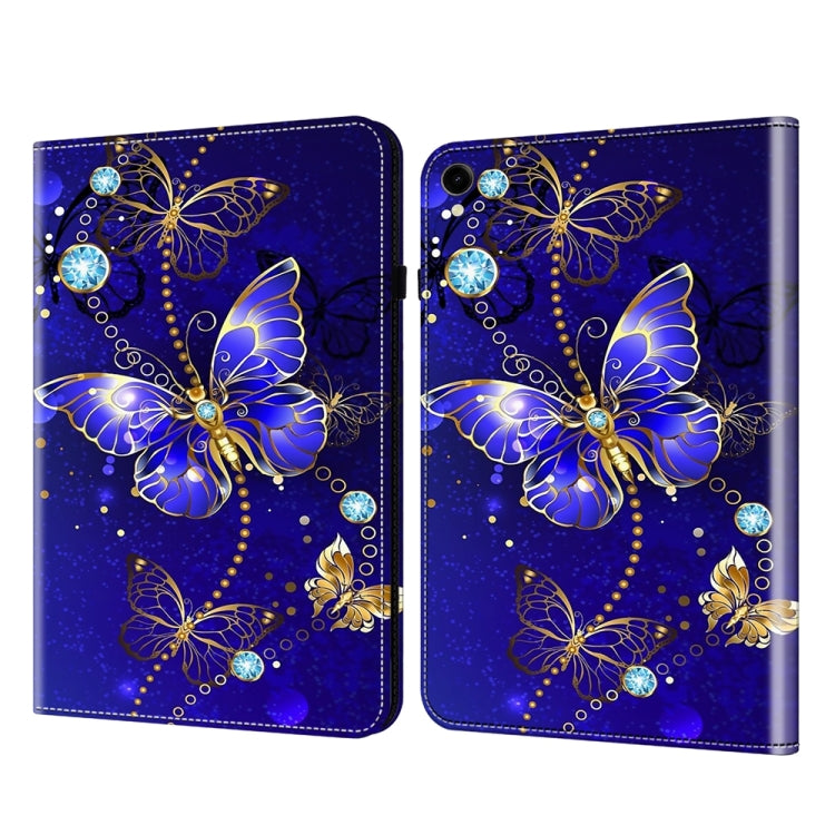 For Samsung Galaxy Tab S9 / S9 FE Crystal Texture Painted Leather Tablet Case(Diamond Butterflies) - free shipping - PMC Jewellery - Order now!