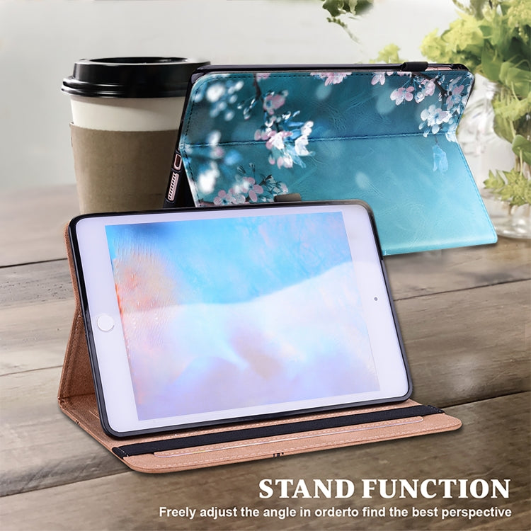 For Lenovo Tab M11 / Xiaoxin Pad 11 2024 Crystal Texture Painted Leather Tablet Case(Plum Bossom) - Lenovo by PMC Jewellery | Online Shopping South Africa | PMC Jewellery | Buy Now Pay Later Mobicred