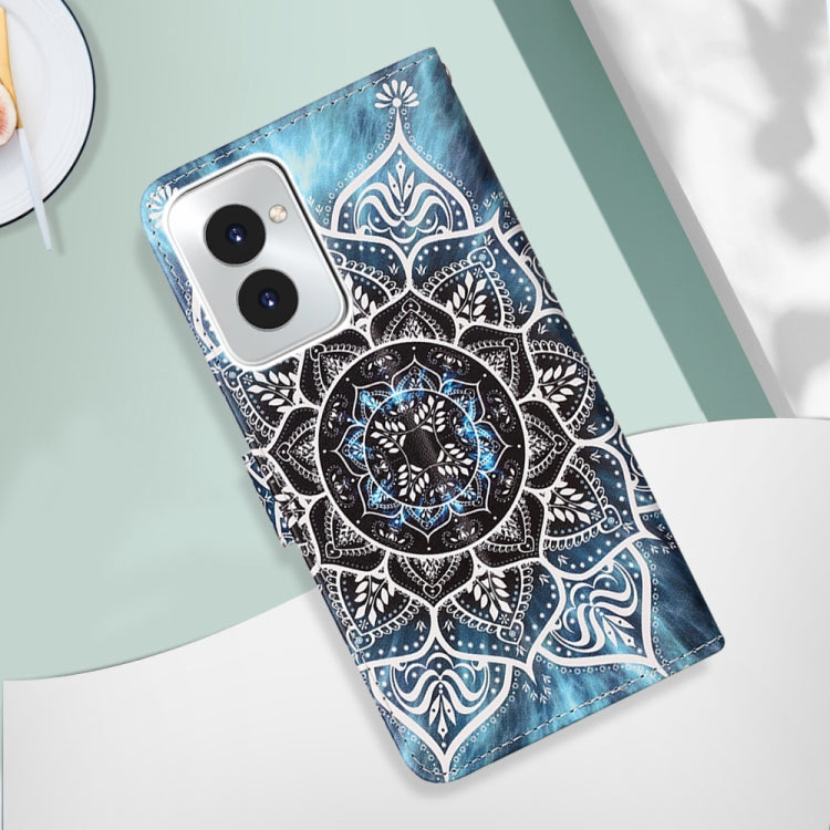 For Motorola Moto G Power 5G 2024 Colored Drawing Pattern Plain Weave Leather Phone Case(Undersea Mandala) - Motorola Cases by PMC Jewellery | Online Shopping South Africa | PMC Jewellery | Buy Now Pay Later Mobicred