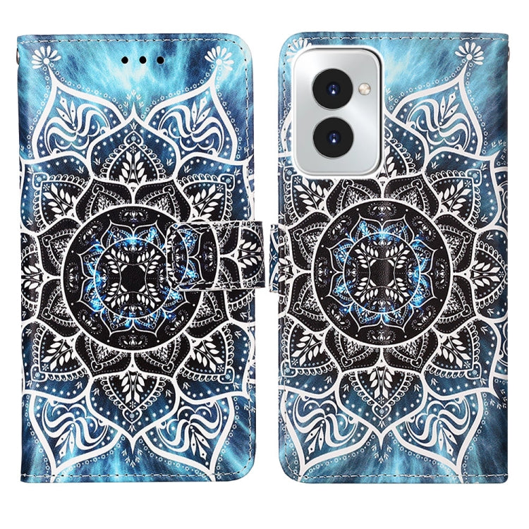 For Motorola Moto G Power 5G 2024 Colored Drawing Pattern Plain Weave Leather Phone Case(Undersea Mandala) - Motorola Cases by PMC Jewellery | Online Shopping South Africa | PMC Jewellery | Buy Now Pay Later Mobicred