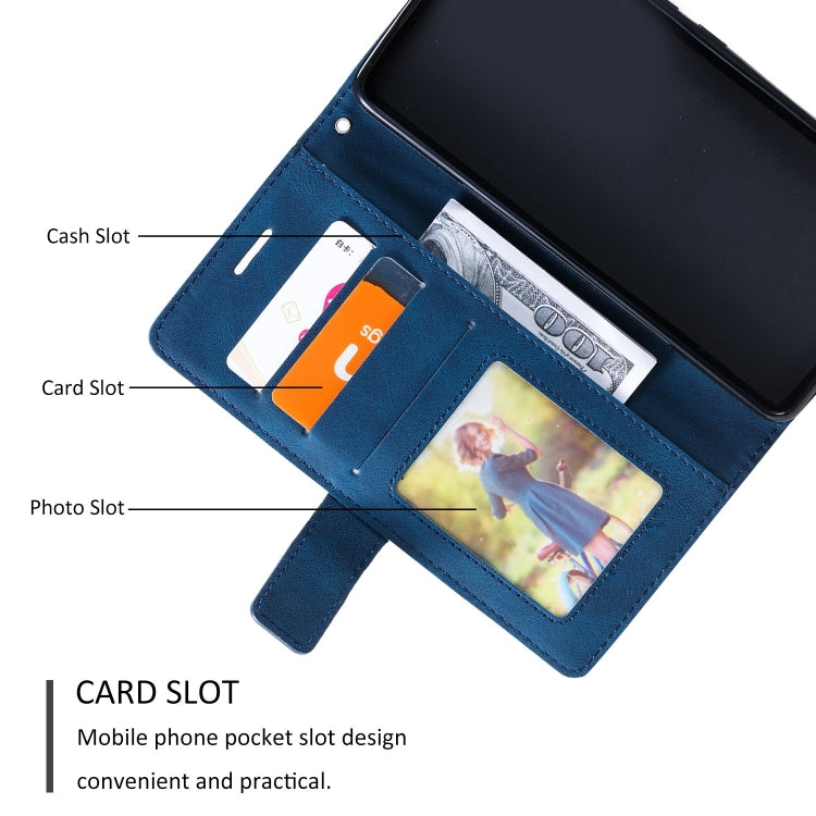 For Google Pixel 9 Skin Feel Splicing Leather Phone Case(Blue) - Google Cases by PMC TechLife | Online Shopping South Africa | PMC TechLife | Buy Now Pay Later Mobicred