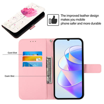 For Huawei Pura 70 Pro 3D Painting Horizontal Flip Leather Phone Case(Flower) - Huawei Cases by PMC Jewellery | Online Shopping South Africa | PMC Jewellery | Buy Now Pay Later Mobicred