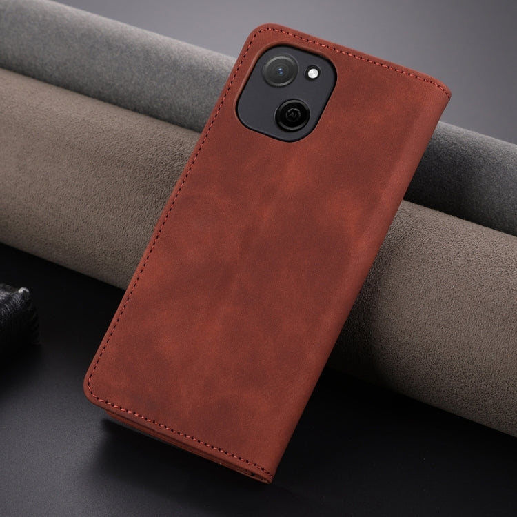 For Huawei Maimang A20 AZNS Skin Feel Calf Texture Flip Leather Phone Case(Brown) - free shipping - PMC TechLife - Order now!