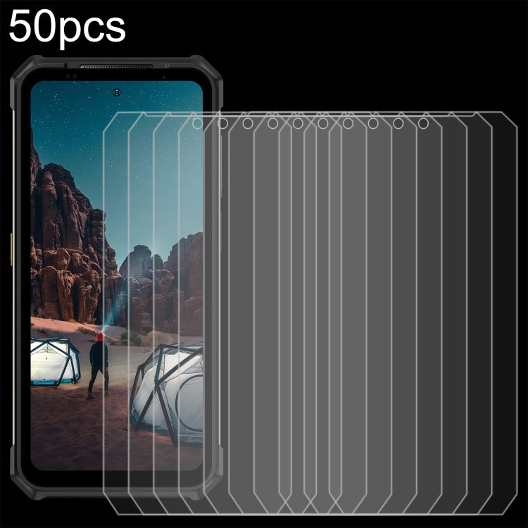 For Ulefone Armor 24 50pcs 0.26mm 9H 2.5D Tempered Glass Film - free shipping - PMC Jewellery - Order now!