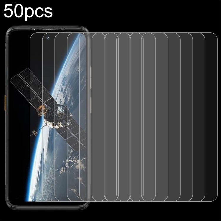 For Ulefone Armor 23 Ultra 50pcs 0.26mm 9H 2.5D Tempered Glass Film - Ulefone Tempered Glass by PMC Jewellery | Online Shopping South Africa | PMC Jewellery | Buy Now Pay Later Mobicred