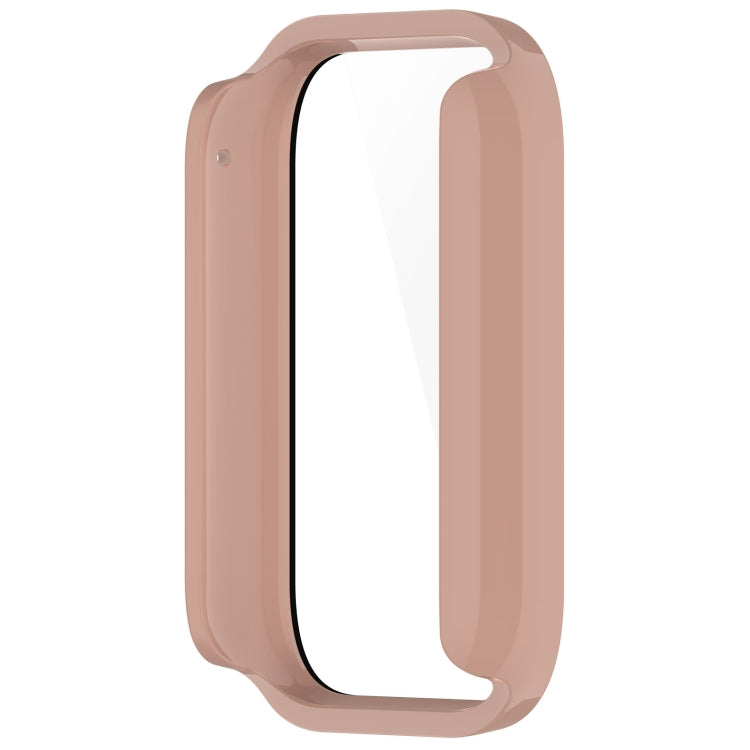 For Xiaomi Mi Band 8 Pro PC + Tempered Glass Film Integrated Watch Protective Case(Pink) - Watch Cases by PMC Jewellery | Online Shopping South Africa | PMC Jewellery | Buy Now Pay Later Mobicred