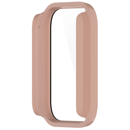 For Xiaomi Mi Band 8 Pro PC + Tempered Glass Film Integrated Watch Protective Case(Pink) - Watch Cases by PMC Jewellery | Online Shopping South Africa | PMC Jewellery | Buy Now Pay Later Mobicred