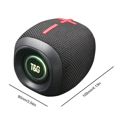 T&G TG-389 Portable Outdoor IPX5 Waterproof Wireless Bluetooth Speaker(Black) - Waterproof Speaker by T&G | Online Shopping South Africa | PMC Jewellery | Buy Now Pay Later Mobicred