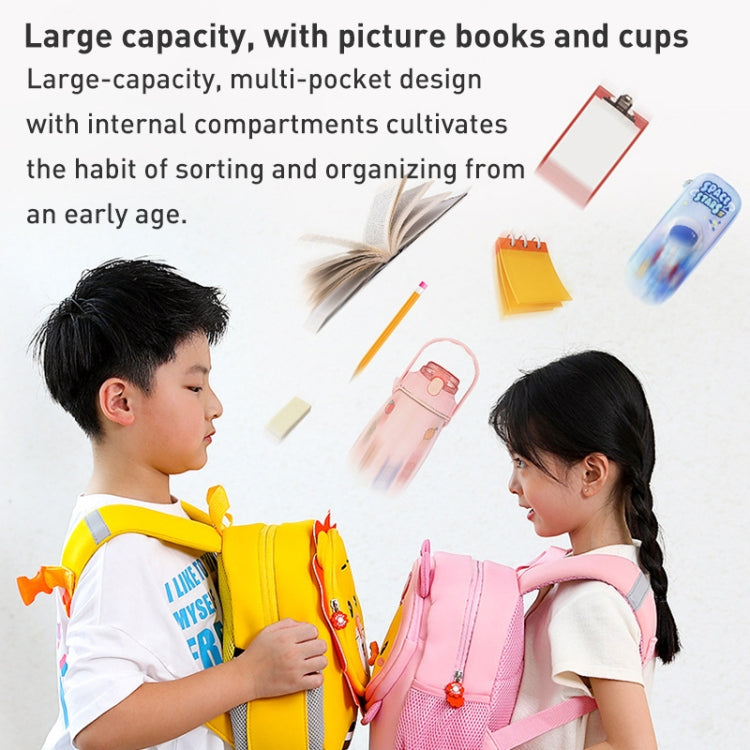 Children Cartoon Anti-Lost Large School Bag Backpack(Lion) - Double-shoulder Bags by PMc TechLife | Online Shopping South Africa | PMc TechLife | Buy Now Pay Later Mobicred