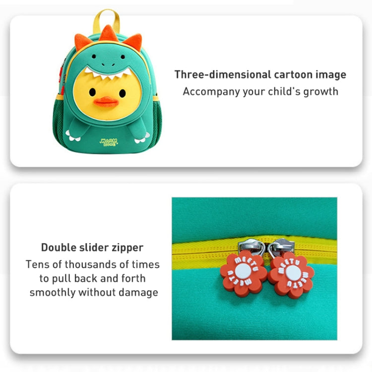 Children Cartoon Anti-Lost Large School Bag Backpack(Pig Pig Duck) - Double-shoulder Bags by PMc TechLife | Online Shopping South Africa | PMc TechLife | Buy Now Pay Later Mobicred