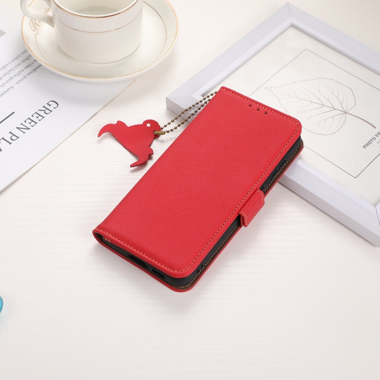 For Sony Xperia 1 VI Side-Magnetic TJ Genuine Leather RFID Phone Case(Red) - free shipping - PMC TechLife - Order now!