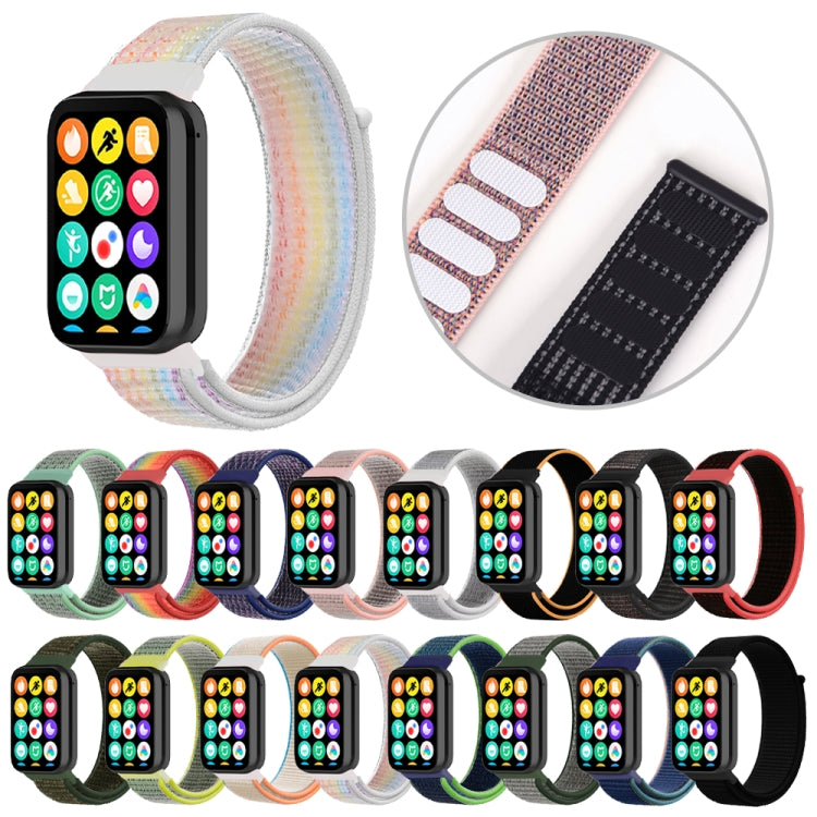 For Xiaomi Smart Band 9 Pro / 8 Pro Nylon Loop Watch Band(Rainbow) - free shipping - PMc TechLife - Order now!