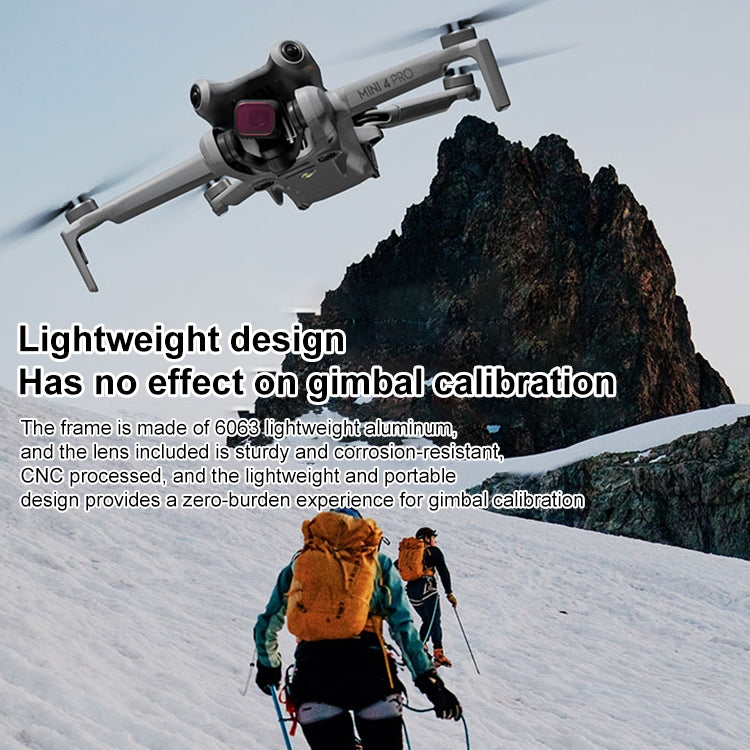 For DJI Mini 4 Pro STARTRC Drone Lens Filter, Lens:ND16/64/256 - Lens Filter by STARTRC | Online Shopping South Africa | PMC TechLife | Buy Now Pay Later Mobicred