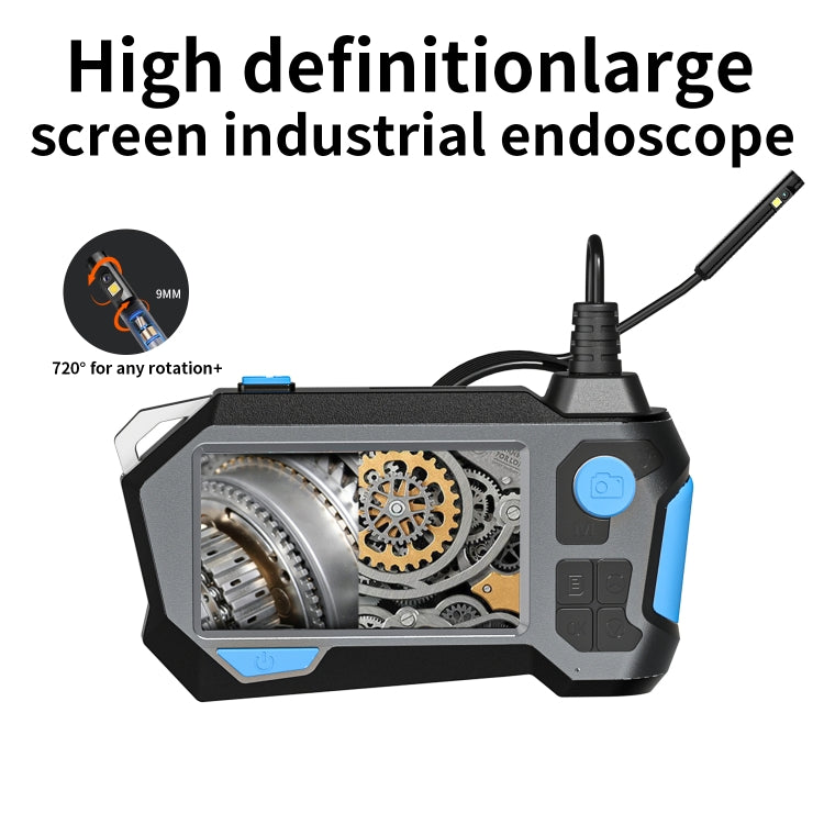 P120 Rotatable 8mm Dual Lenses Industrial Endoscope with Screen, 9mm Tail Pipe Diameter, Spec:5m Tube -  by PMC TechLife | Online Shopping South Africa | PMC TechLife | Buy Now Pay Later Mobicred