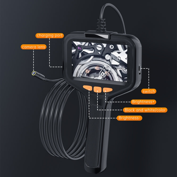 P200 5.5mm Front Lenses Integrated Industrial Pipeline Endoscope with 4.3 inch Screen, Spec:10m Tube -  by PMC Jewellery | Online Shopping South Africa | PMC Jewellery | Buy Now Pay Later Mobicred