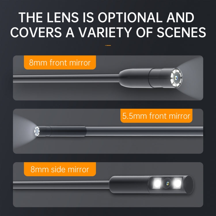 P200 8mm Front Lenses Integrated Industrial Pipeline Endoscope with 4.3 inch Screen, Spec:100m Tube -  by PMC TechLife | Online Shopping South Africa | PMC TechLife | Buy Now Pay Later Mobicred