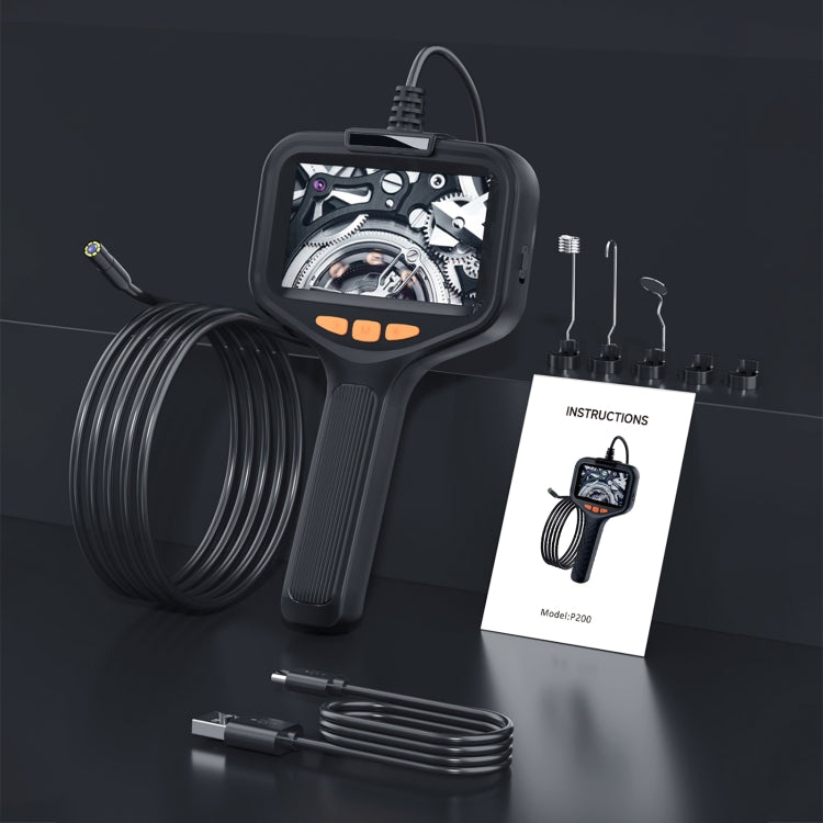 P200 8mm Front Lenses Detachable Industrial Pipeline Endoscope with 4.3 inch Screen, Spec:2m Soft Tube -  by PMC TechLife | Online Shopping South Africa | PMC TechLife | Buy Now Pay Later Mobicred