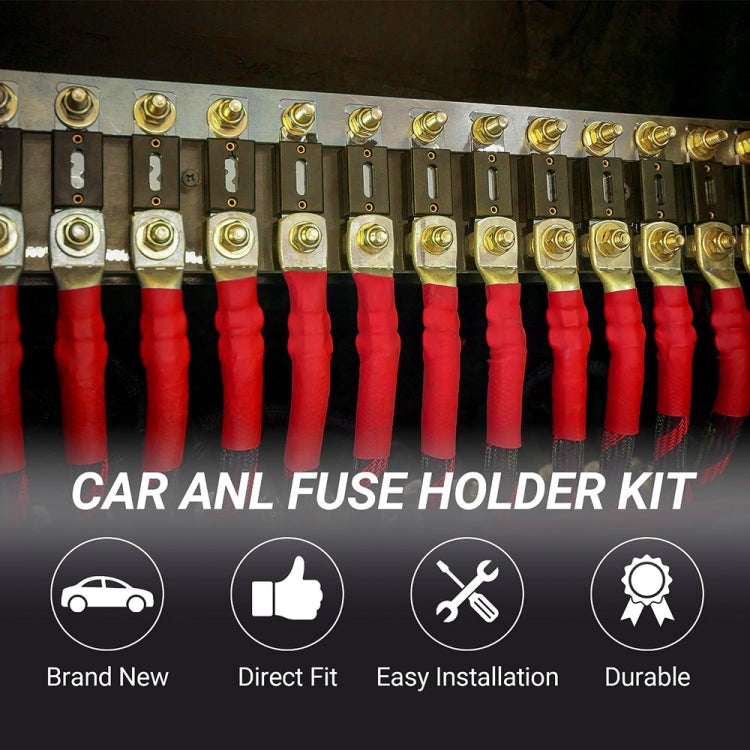 3 in 1 ANL Car Audio Modified Fuse Holder with 200A Fuse, Current:125A - Fuse by PMC TechLife | Online Shopping South Africa | PMC TechLife | Buy Now Pay Later Mobicred
