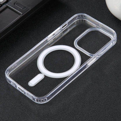 For iPhone 15 GEBEI MagSafe Magnetic Transparent Phone Case(Transparent) - iPhone 15 Cases by GEBEI | Online Shopping South Africa | PMC Jewellery