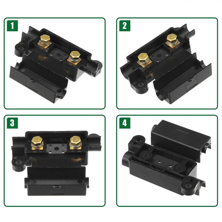 6 in 1 For Dual Battery Systems ANS Car Fuse Holder Fuse Box Kit, Current:80A - Fuse by PMC Jewellery | Online Shopping South Africa | PMC Jewellery | Buy Now Pay Later Mobicred