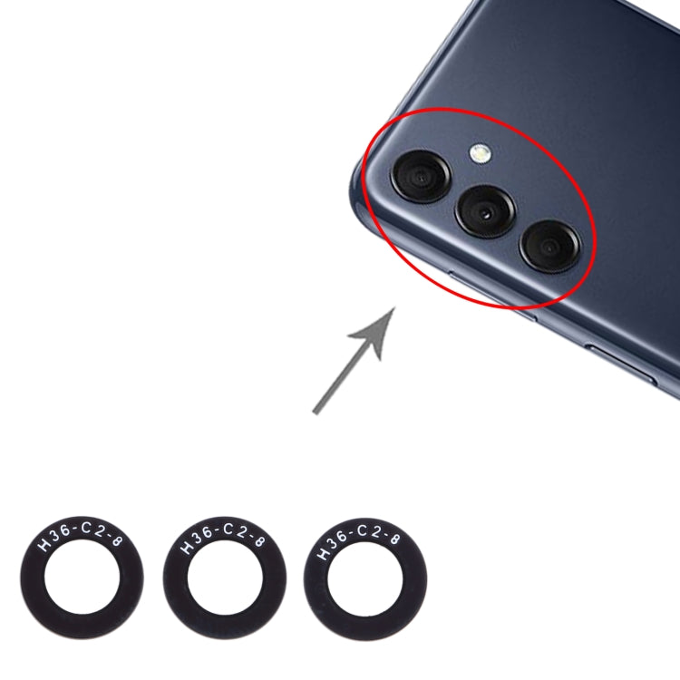 For Samsung Galaxy M14 SM-M146B 10set Back Camera Lens - free shipping - PMc TechLife - Order now!