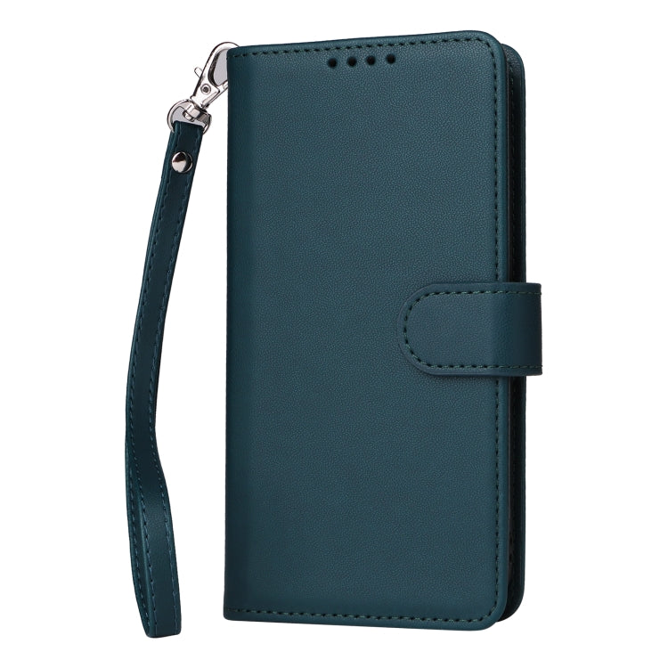 For iPhone 16 BETOPNICE BN-005 2 in 1 Detachable Imitate Genuine Leather Phone Case(Blue) - iPhone 16 Cases by BETOPNICE | Online Shopping South Africa | PMC Jewellery | Buy Now Pay Later Mobicred