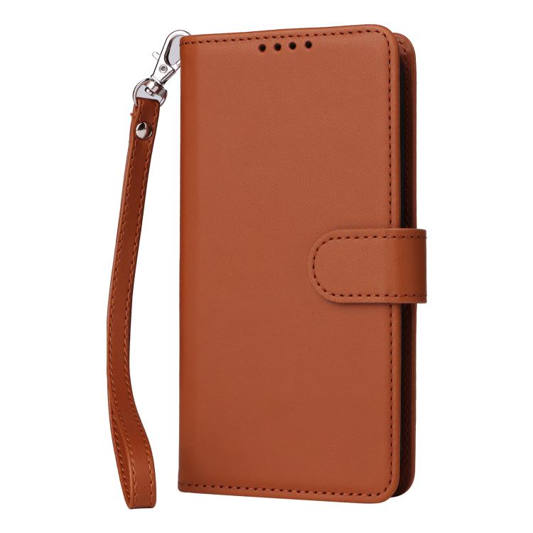 For iPhone 16e BETOPNICE BN-005 2 in 1 Detachable Imitate Genuine Leather Phone Case(Brown) - free shipping - PMc TechLife - Order now!