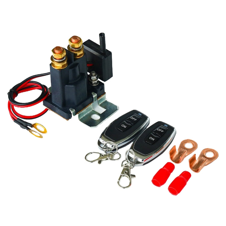 12V 500A Car Battery Remote Control Relay Rotary Switch Cut, Style:with 1 x Remote Control - Relays by PMC TechLife | Online Shopping South Africa | PMC TechLife | Buy Now Pay Later Mobicred