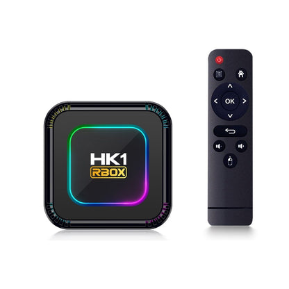 HK1 RBOX K8 8K Android 13.0 Smart TV Box with Remote Control, 4GB+64GB, RK3528 Quad-Core(UK Plug) - Others by PMC Jewellery | Online Shopping South Africa | PMC Jewellery | Buy Now Pay Later Mobicred