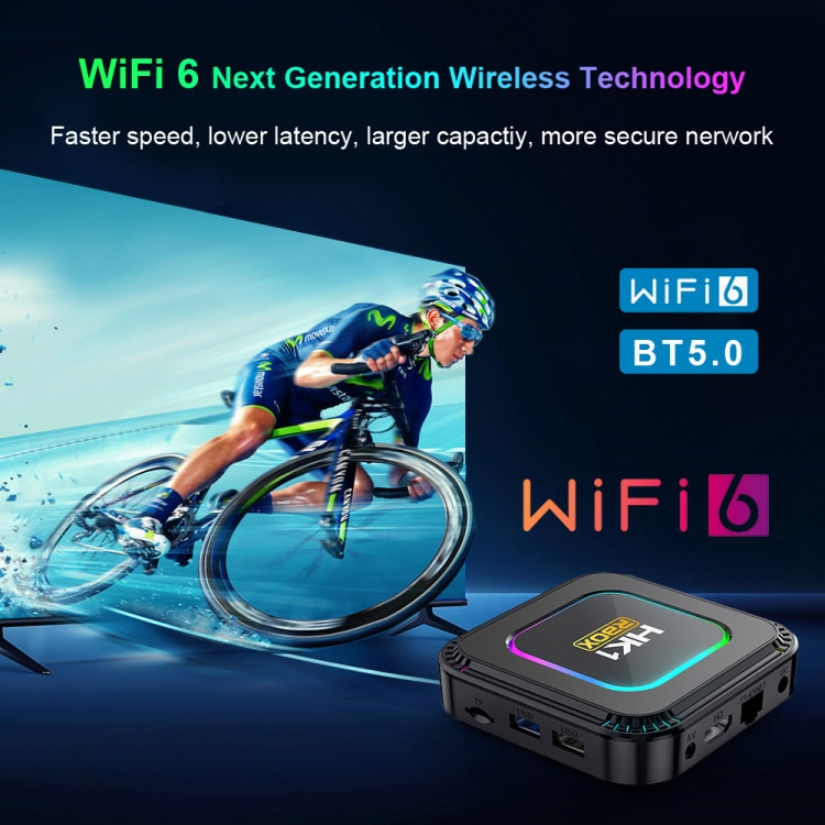 HK1 RBOX K8 8K Android 13.0 Smart TV Box with Remote Control, 4GB+32GB, RK3528 Quad-Core(US Plug) - Others by PMC TechLife | Online Shopping South Africa | PMC TechLife | Buy Now Pay Later Mobicred
