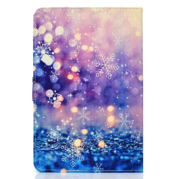 For 10 inch Universal Colored Drawing Pattern Horizontal Flip PU Leather Case with Holder & Card Slots(Purple Quicksand) - 10 - 11 inch by PMC TechLife | Online Shopping South Africa | PMC TechLife | Buy Now Pay Later Mobicred