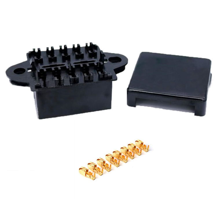 BX2101-1 Car 10 Ways Fuse Box - Fuse by PMC TechLife | Online Shopping South Africa | PMC TechLife | Buy Now Pay Later Mobicred