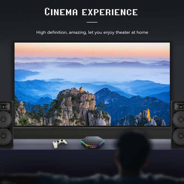 T95Z Plus 8K WiFi6 Android 12.0 Smart TV Box with Remote Control, 4GB+128GB, Allwinner H618 Quad-Core(UK Plug) - Others by PMC TechLife | Online Shopping South Africa | PMC TechLife | Buy Now Pay Later Mobicred