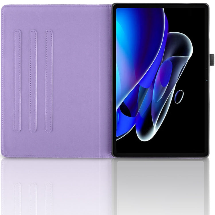 For Realme Pad 2 Tree Life Embossed Rotation Leather Tablet Case(Purple) - Realme by PMC TechLife | Online Shopping South Africa | PMC TechLife | Buy Now Pay Later Mobicred