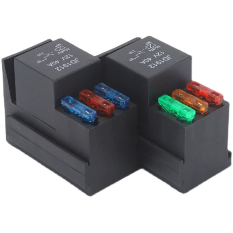 12V 5 Pin Car RV Engine Compartment Multi-Way Fuse Holder 3 Ways With Relay Holder - free shipping - PMC TechLife - Order now!