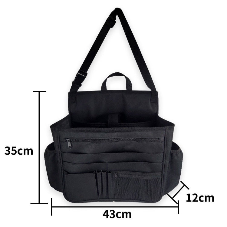 Portable Large Capacity Car Seat Back Storage Bag(Black) - Stowing Tidying by PMC TechLife | Online Shopping South Africa | PMC TechLife | Buy Now Pay Later Mobicred