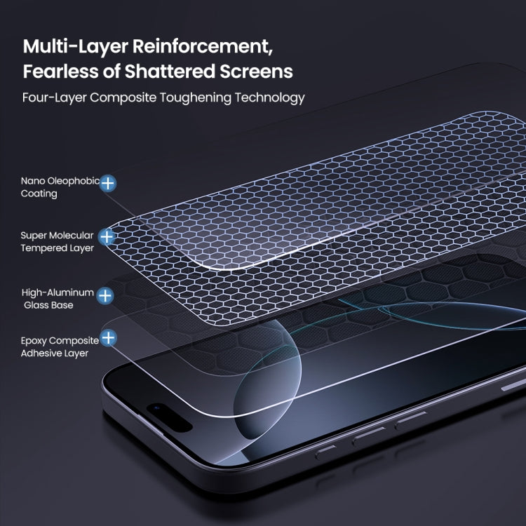 For iPhone 16 Pro Max NILLKIN H+Pro 0.2mm 9H Explosion-proof Tempered Glass Film - free shipping - PMC Jewellery - Order now!