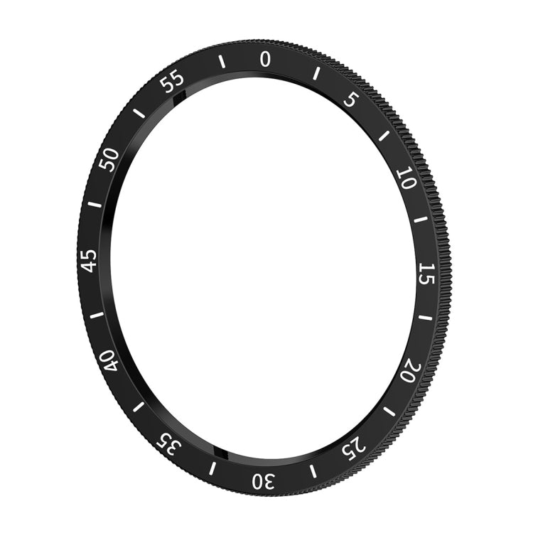 For Samsung Galaxy Watch 6 Classic 47mm Smart Watch Dial Protection Frame with Time Scale(Black) - free shipping - PMC TechLife - Order now!