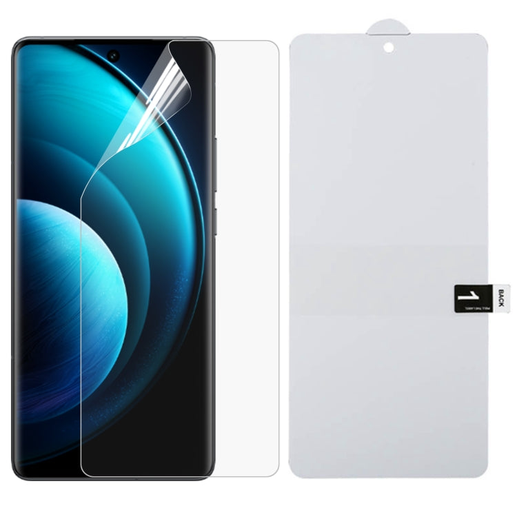For vivo X100 Pro Full Screen Protector Explosion-proof Hydrogel Film - X100 Pro Tempered Glass by PMC Jewellery | Online Shopping South Africa | PMC Jewellery