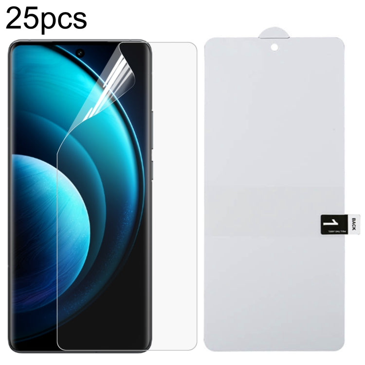 For vivo X100 Pro 25pcs Full Screen Protector Explosion-proof Hydrogel Film - X100 Pro Tempered Glass by PMC Jewellery | Online Shopping South Africa | PMC Jewellery | Buy Now Pay Later Mobicred