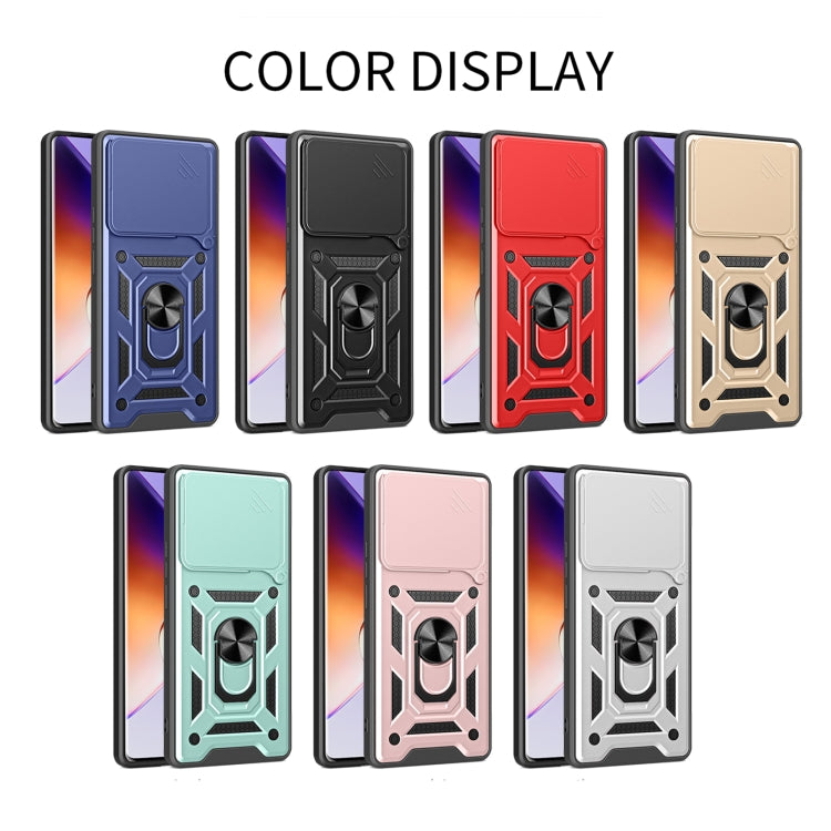 For Infinix Note 40 Pro/40 Pro+ 5G Sliding Camera Cover Design TPU+PC Phone Case(Blue) - Infinix Cases by PMC TechLife | Online Shopping South Africa | PMC TechLife | Buy Now Pay Later Mobicred